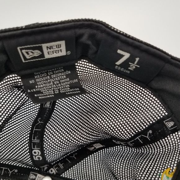 New Era Oakland Athletics A's 7 1/2 Stomper Bats Elephant Hat 30 Year 1968-1997 - Picture 6 of 7